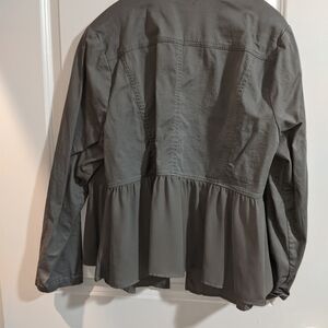 Torrid size 2 gray jacket